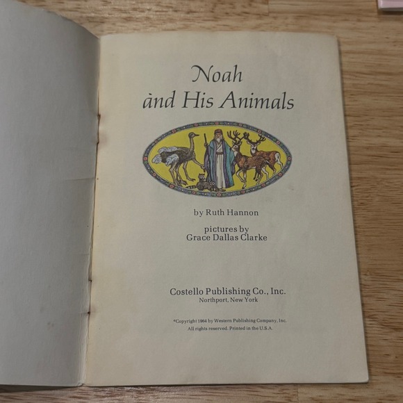 A Little Angel Book Set I Go to Sleep Why I Do My Best Noah 60s Vintage - Picture 13 of 13